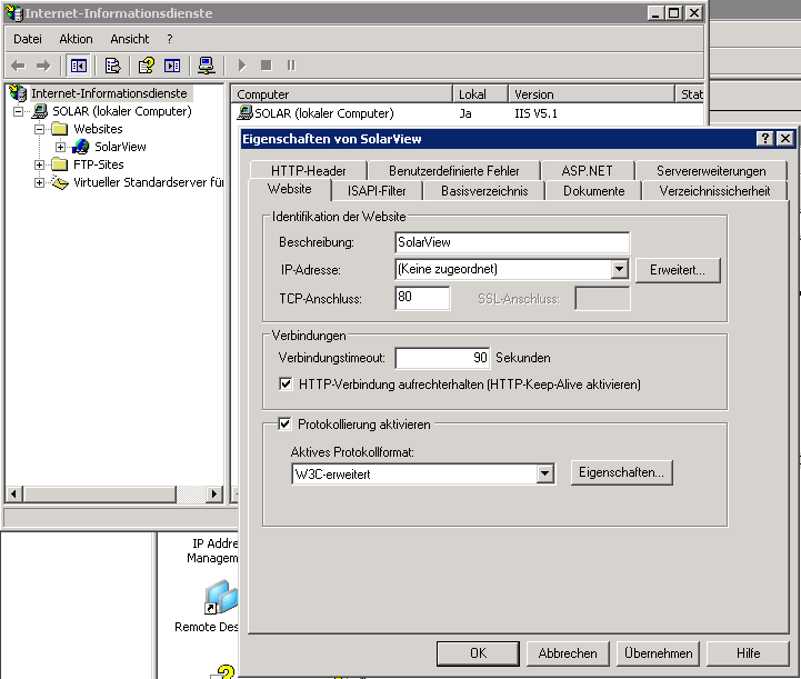 Der IIS, der mit XP Pro mitkommt (Version 5.1) hat ein Verbindungslimit von 10 voreingestellt. Die meisten Browser öffnen 2 Verbindungen, d.h. es können gleichzeitig maximal 5 Personen auf die Webseite zugreifen.