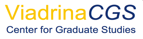 Entwicklung des Weiterqualifizierungsprogramms des Viadrina Center for Graduate Studies (VCGS) für Nachwuchswissenschaftler/-innen an der Viadrina 1.