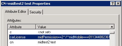 Alle M.ID Attribute werden in ein einziges freies AD-Feld geschrieben (Multi Value Field Variante). 6.3.2.