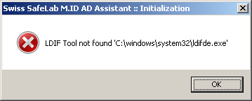 2. Schliessen Sie alle MMCs 3. Deinstallieren Sie alle älteren Versionen der M.ID AD Support Software (alter Name bis v4.1.0) 4. führen Sie auf dem Schema Master Server die Datei MID_AD_Assistant_v?