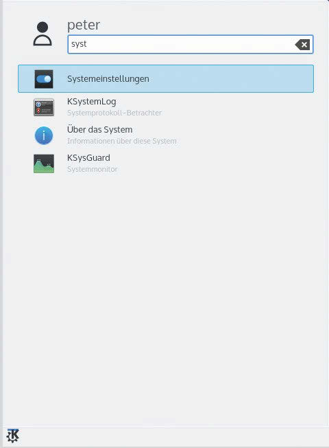 TEST KDE: Plasma 5 Abb. 5: In der Standardeinstellung blendet der Anwendungsumschalter die Vorschaubilder als Band an der linken Seite ein, was gut zu Breitbildmonitoren passt. seit 2013.