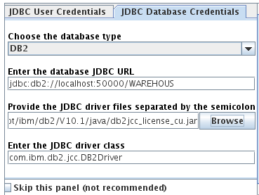 11. JDBC User Informationen eingeben 12. JDBC Datenbankzugriff gemäss untenstehender Grafik ausfüllen. [Next][Install] 13. Nach der Installation [Finish] 3.