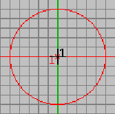 142 ANHANG A. BENUTZERHANDBUCH einmal der Mittelpunkt und einmal der Radius, eingegeben durch einen zweiten Punkt, von dem der Abstand zum ersten Punkt bestimmt wird. Abbildung A.