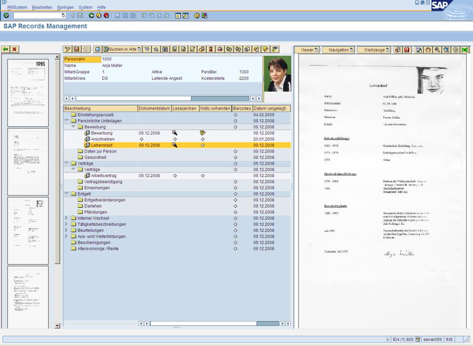 Integration Schnelle Einführung Self Services (ESS + MSS) SAP GUI und Web Frontend