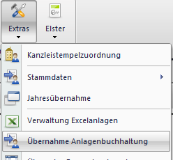 Die Summe der Wirtschaftsgüter wird dann in der entsprechenden Zeile der Anlage AVEÜR ausgewiesen. Ist mehr als ein Wirtschaftsgut erfasst, ist die Formularzeile zur Erfassung gesperrt, d.h. Sie können somit direkt am Formular erkennen, zu welcher Zeile mehrere Wirtschaftsgüter erfasst sind.