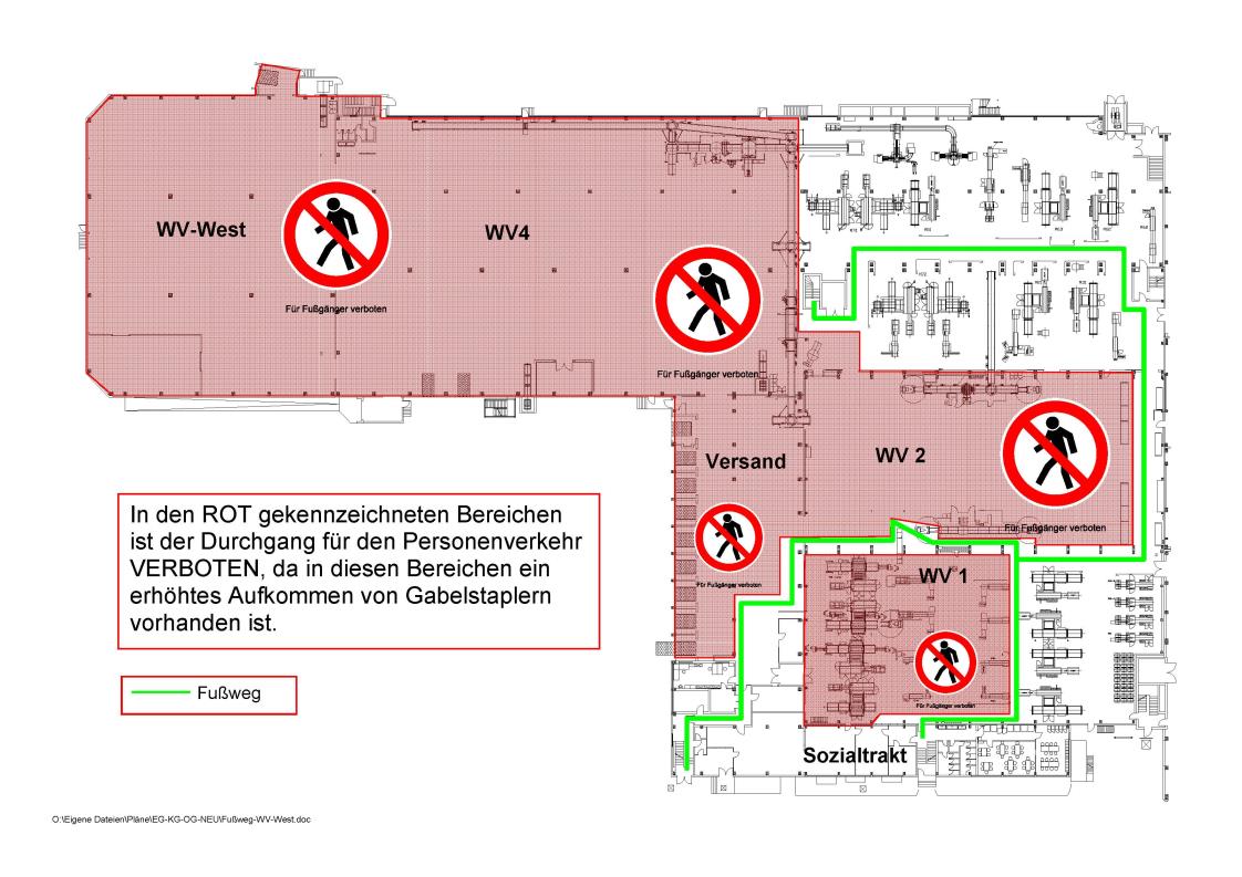 Ausgenommen zu Reparatur- und Wartungsarbeiten.