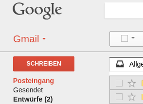 Gmail schreiben: an eine