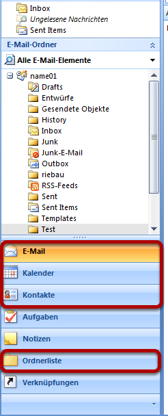 Outlook - Elemente freigeben Dieses Tutorial ist für alle Elemente, Kalender, Kontaktlisten, Kontake, E-Mail-Postfächer, Notizen und Aufgaben verfahrensgleich anwendbar.