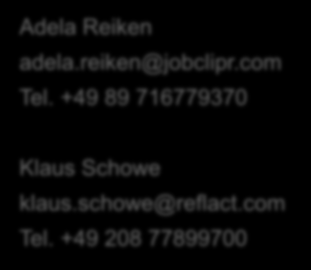 flexible Support-Stunden Auf Wunsch mit integrierter Telefonkonferenz Adela Reiken adela.