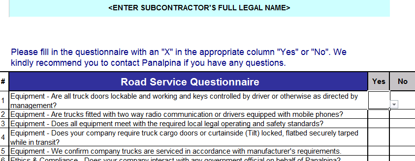 Subcontractor Management Beispiel: Approval Process for HVC Subcontractors 29 Minimum requirements must be fulfilled by the subcontractors.