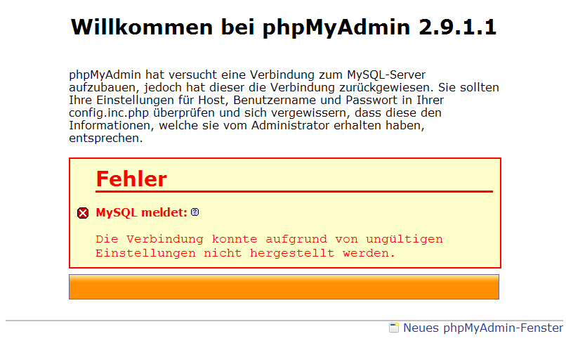 Bitte beachten Sie, dass in KPM wichtige Unternehmensdaten gespeichert werden.