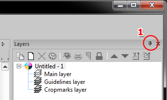 47 If you for example want the Object manager and C olor docker both visible at the same time just drag one of them into the other.