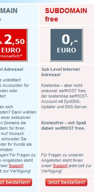 klicken Sie auf der Homepage zuerst auf