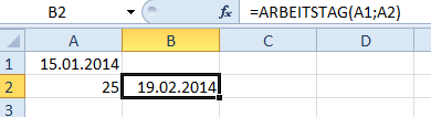 77 Kategorie Zeitfunktionen ARBEITSTAG Syntax: ARBEITSTAG(Anfangsdatum; Tage; [Freie_Tage]) Benötigt werden das Ausgangsdatum sowie die Anzahl der Tage, die gearbeitet werden sollen, abzüglich der