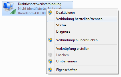 7) Wählen Sie Folgende IP-Adresse verwenden und Folgende DNS-Serveradressen verwenden. Als IP-Adresse geben Sie 192.168.0.X (z. B. 192.168.0.100) ein, als Subnetzmaske geben Sie 255.