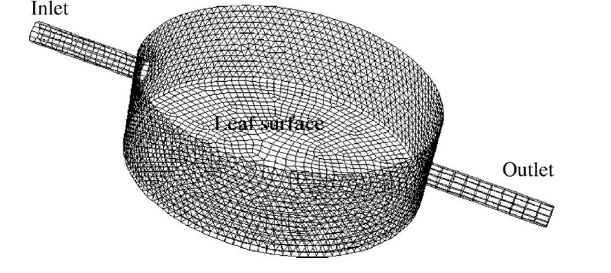 Abb. 9: Computational Grid für Münger Zelle (J.C. Roy et al.