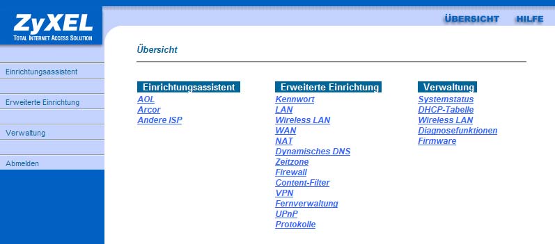 Sie werden automatisch abgemeldet, wenn Sie fünf Minuten lang keine Eingaben vornehmen. Drücken Sie in diesem Fall die Eingabetaste, um sich erneut anzumelden. 4.