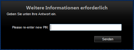 4. Erste Anmeldung PIN vergeben 1. Benutzername und Kennwort entsprechen der Windows-Anmeldung im KABEG-Verbund. PIN bei der ersten Anmeldung: 1234 2.