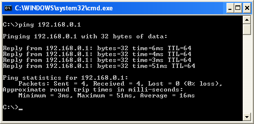 Probleme mittels IP Utilities diagnostizieren ping Ping ist ein Befehl, den Sie benutzen können, um zu überprüfen, ob Ihr PC andere Computer in Ihrem Netzwerk und dem Internet erkennen kann.