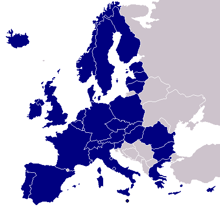 Einleitung Geltungsbereich der SEPA Der Geltungsbereich der SEPA-Migrationsverordnungumfasst insgesamt 32 europäische Länder.
