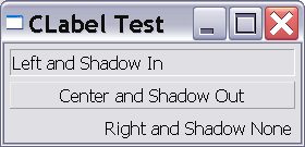 Custom Controls (2) Control Purpose Styles Events CLabel Similar to Label, but supports clipping of text with ellipsis.