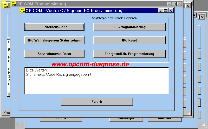 Konfiguration Programmierung: