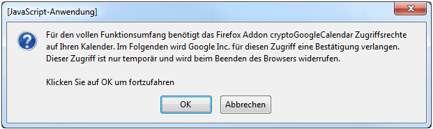 5.4. BENUTZEROBERFLÄCHE 67 Informationen zum Firefox-Addon aufzurufen. Darin wird auch auf eine Internetseite mit Zusatzinformationen verwiesen. 5.