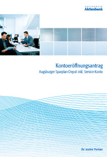 Leistungsspektrum + Vertriebschancen 2011 Augsburger