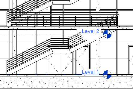 30 Drücken Sie die ENTF-Taste. ANMERKUNG Eine Warnmeldung weist darauf hin, dass die Ansichten für Level 1 und Level 2 gelöscht werden. Sie können diese Warnung ignorieren.