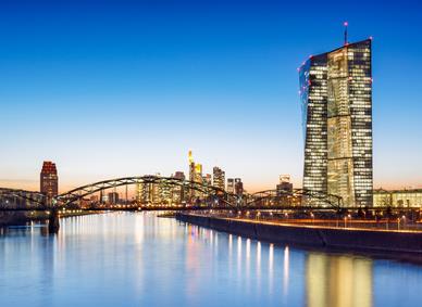 Frankfurt ist die Hauptstadt des Euro Sitz der Europäischen Zentralbank Sitz der Europäischen
