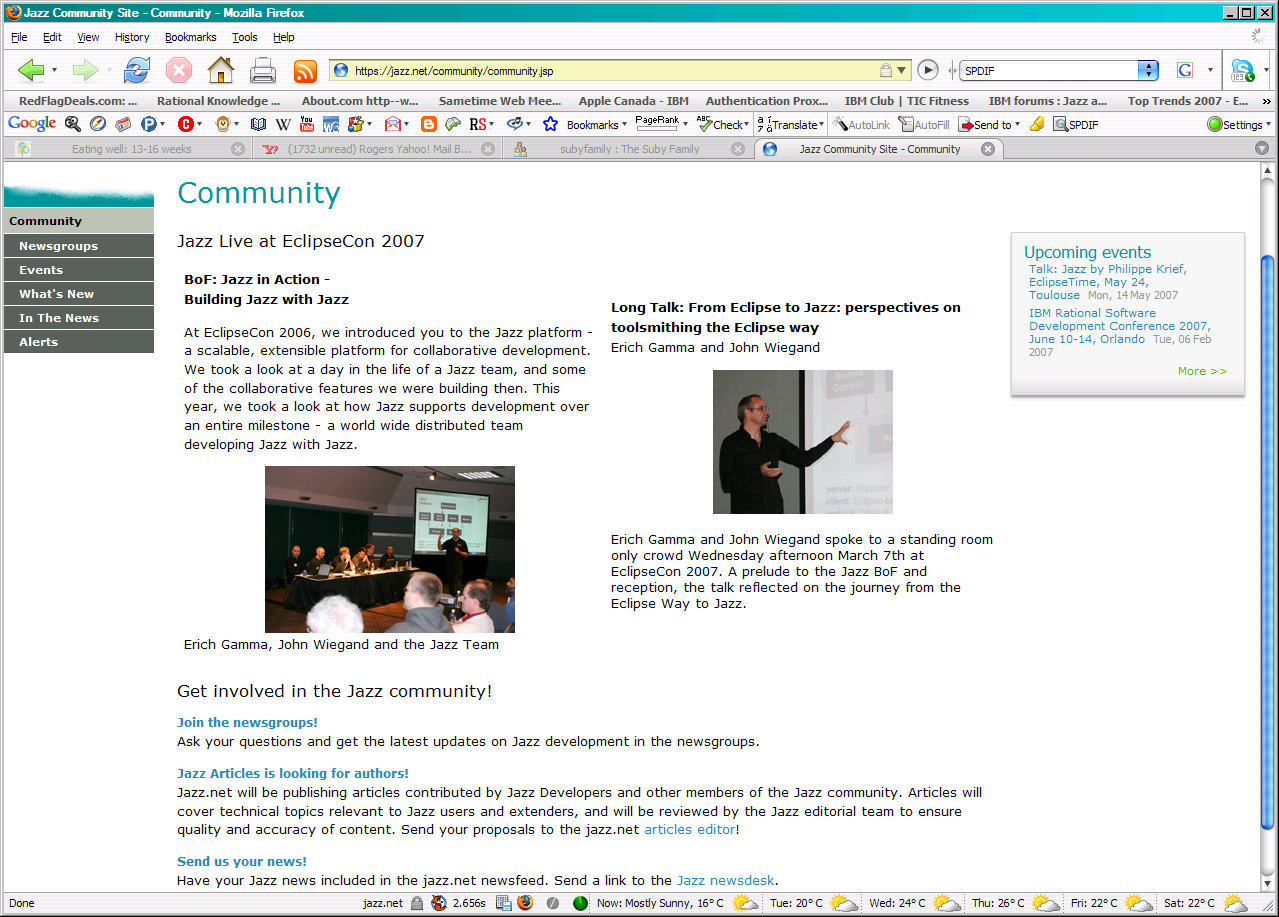 IBM software Die Community Open Commercial Entwicklung Kommunikation mit den Entwicklern in Foren Einstellen von