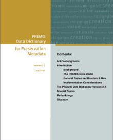 Internationale Standards - Metadaten ISDIAH, ISAAR (CPF), ISAD (G) oder ISO 15489-1 PREMIS (Preservation Metadata: Implementation Strategies) http://www.