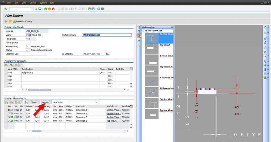SAP Visual Enterprise ein Highlight Nutzung der Product Manufacturing Information PMI im QM Marenco