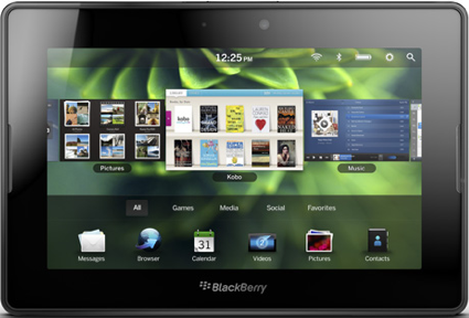 27 Blackberry Playbook im Test veröffentlicht am 24. Juni 2011 Das 7-Zoll-Tablet Playbook ist ein handliches Device, klar für die Nutzung im Querformat ausgerichtet.