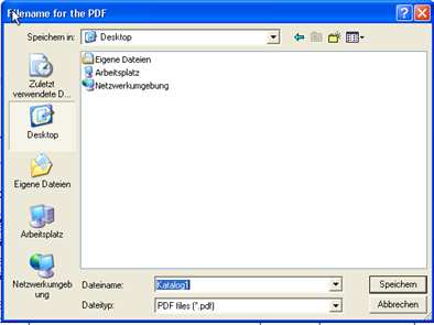 In der Registerkarte Als PDF senden der WordMailMerge Einstellungen ist es möglich einen Standard-Ordner festzulegen, in welchem zukünftig sämtliche mit WordMailMerge erzeugte PDF- Dateien abgelegt