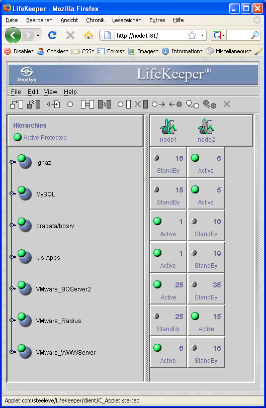 Serverkonfiguration - Teil 2: LifeKeeper 17
