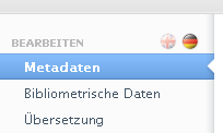 aber maßgeblich zur Datenqualität bei! Organisationen als Verfasser können analog hinzugefügt werden. Publikationsdaten: Datum der Veröffentlichung, wobei nur das Jahr ein Pflichtfeld ist.