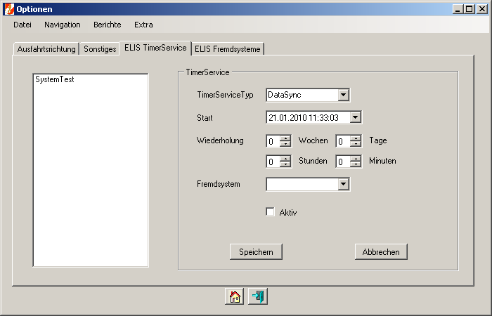 3.5 TimerServices Derzeit stehen in ELIS folgende TimerServices zur Verfügung, welche in den Optionen von ELIS Verwaltung konfiguriert werden können.