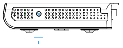 Kapitel 1: Anschlüsse und Einstellungen Rückseite A TEL1 & TEL2 2 Telefonstecker RJ-11 B ETHERNET 1 2 3 4: 4 Ethernet-Stecker RJ-45 10/100/1000 Mbps C USB Host: 1 USB 2.