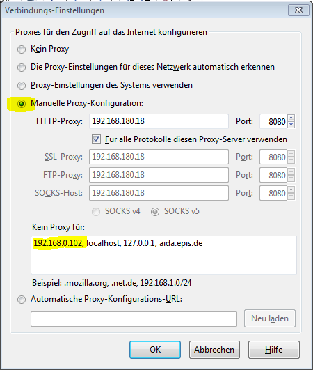 Remote Zugriffe WinCE Oder: Verbindungseinstellungen Manuelle Proxy-Konfiguration und kein Proxy für Die IP-Adresse des WinCE -Gerätes lässt sich in der Taskleiste durch Doppelklick auf das