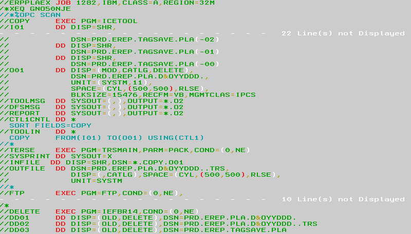 Einsatz in der GAD eg LOGREC data IBM FTP