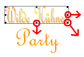 Den Titel verschönern mit WordArt Den Titel deiner Party (oder auch das Wort Party ) sollte hervorgehoben werden. Dafür gibt es eine besondere Schriftsorte namens WordArt.