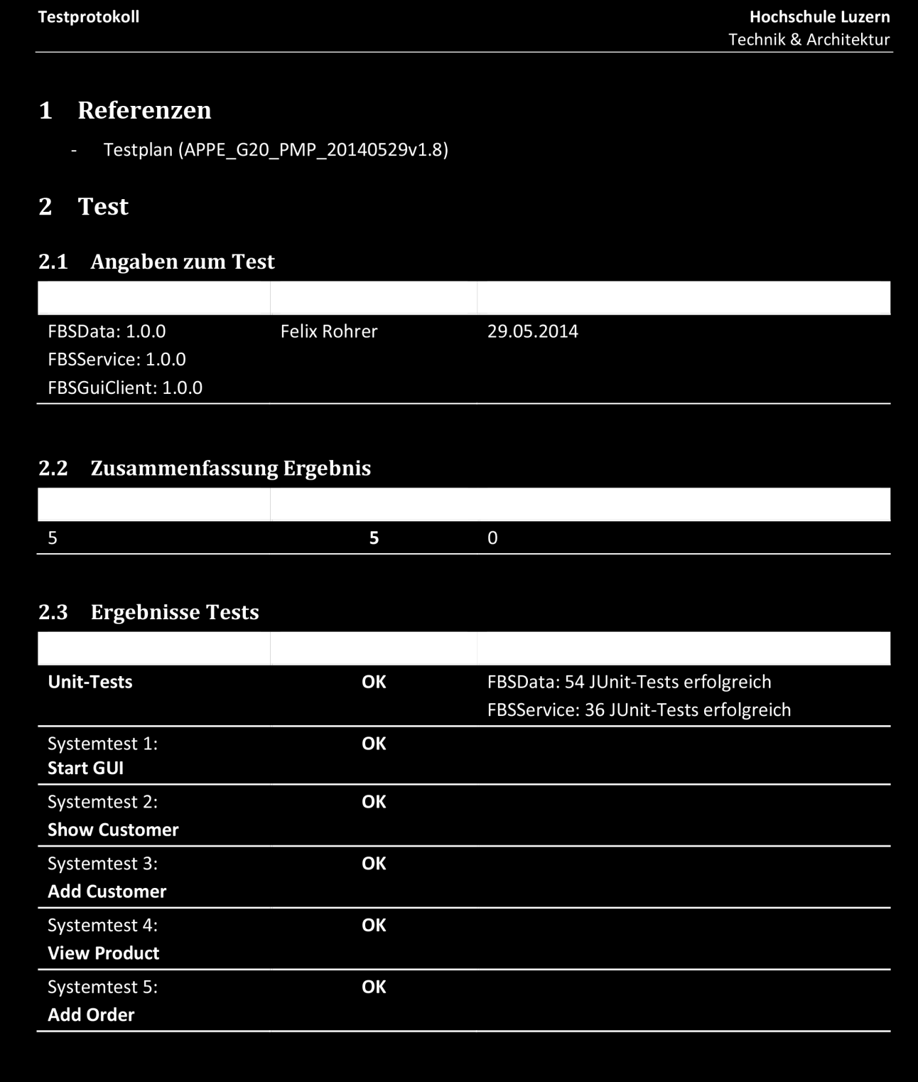 4.3 Testprotokoll Gruppe 20 Seite 7