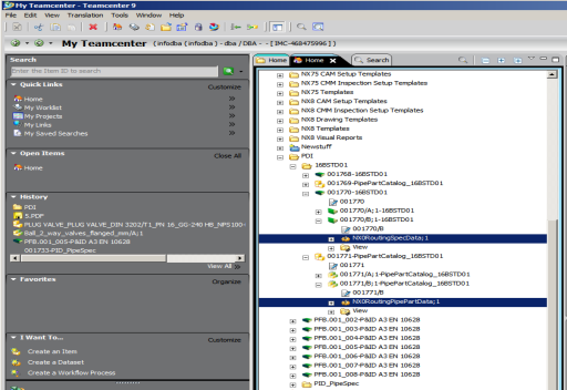 Interface Library Process Data Interface (PDI) Beschreibung Abgleich von Komponenten und Katalogen zwischen