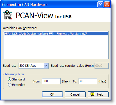 4 Software 4.1 PCAN-View für Windows PCAN-View für Windows ist ein einfacher CAN-Monitor. Installation Die Installation erfolgt optional während der der Treiberinstallation (siehe auch Abschnitt 2.