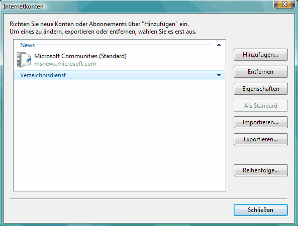 Programm starten und einrichten Starten Sie nun über die Windows Startleiste oder das entsprechende Symbol auf Ihrem Desktop das Programm Windows Mail.