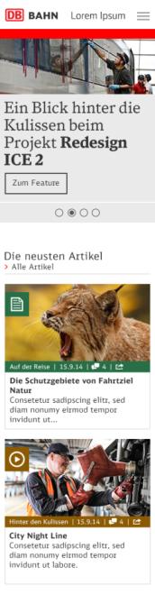 Der Social Content Hub bietet Entdeckung, Inspiration