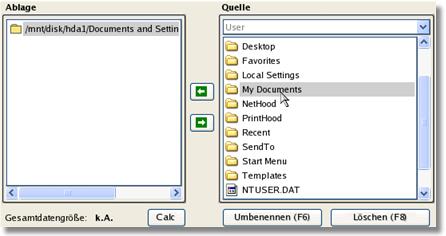 Festplatten Manager 11 Server 227 Anwenderhandbuch Klicken Sie auf Calc, um die Größe der resultierenden Datengröße abzuschätzen. 7.