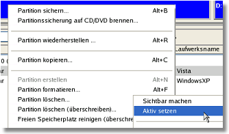 Festplatten Manager 11 Server 264 Anwenderhandbuch 2. Wählen Sie im Linux-Startmenü Festplatten-Manager. 3.