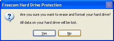 HARD DRIVE PROTECTION SOFTWARE 2. Auf "Passwort vergessen?